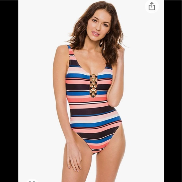 Michael Kors Other - Michael Kors Ring Chain One Piece Swimsuit